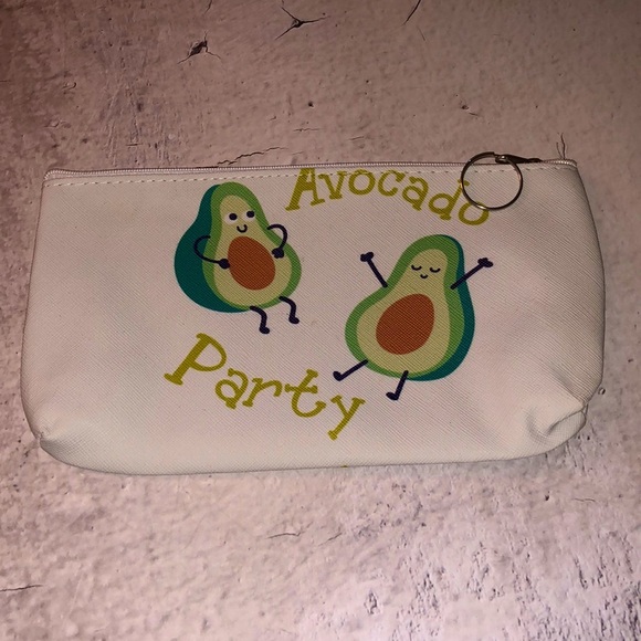 Avocado Party Make Up Bag, NWOT - Picture 1 of 5